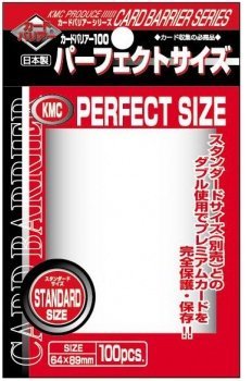 1.000 KMC Perfect Size Sleeves - 10 Packs - Standard Size 3 x 4 - 64 x 89 - Inner