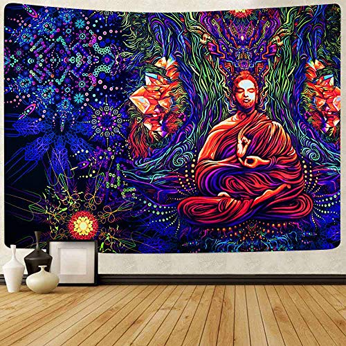 AJleil Puzzle 1000 Piezas Chakra Yoga Meditación Mandala Colorida Decoración Pintura Puzzle 1000 Piezas paisajes Educativo Divertido Juego Familiar para niños adultos50x75cm(20x30inch)