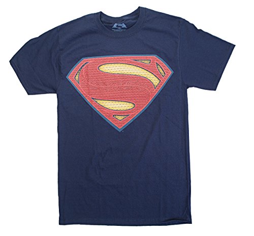 Batman vs. Superman Texturized Superman Logo Camiseta | S
