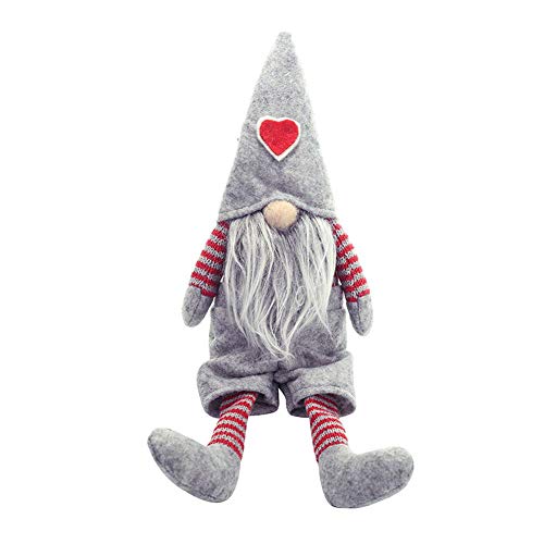 Blanchel Gnome- Muñeca de peluche hecha a mano para Navidad, juguete de Navidad, accesorios para el hogar
