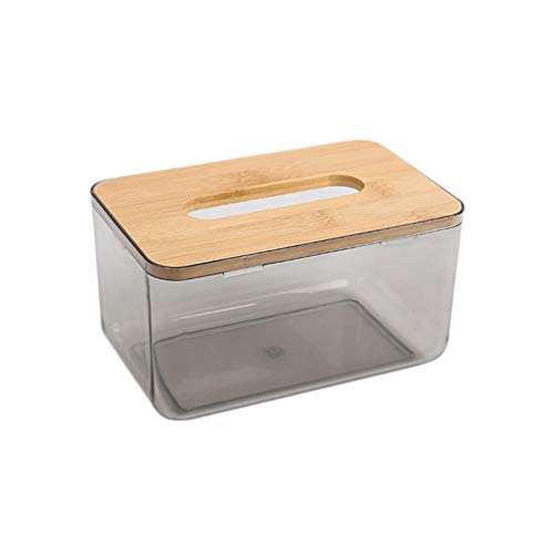 Cabilock Soporte para Caja de Pañuelos 1 Pieza - Soporte para Pañuelos de Plástico Caja de Papel Higiénico para Baño Sala de Estar