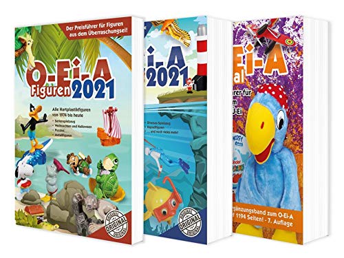 Das O-Ei-A 3er Bundle 2021 - O-Ei-A Figuren, O-Ei-A Spielzeug und O-Ei-A Spezial im 3er-Pack: Mit rund 9,00 EUR Preisvorteil gegenüber Einzelkauf!