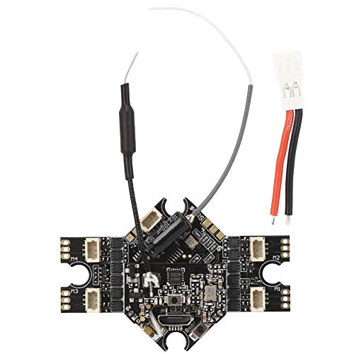 Drfeify Placa AIO para Drones, Pieza de Repuesto Placa receptora del Controlador de Vuelo AIO F4 Compatible con EMAX Tinyhawk 2 II