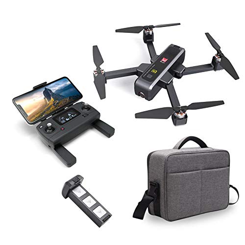 Drone,MJX Bugs 4W Mini Drone con Cámara HD Video WiFi En Vivo, 4W Bugs 5G 4K DroneToy Quadcopter para MJX, Bueno para Principiantes, Motor Sin Escobillas Flujo Óptico Posicionamiento Global