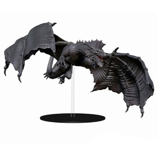 Dungeons & Dragons - D&D Fantasy Miniatures - Icons of the Realms: Elemental Evil Promo Figure - Silver Dragon by Dungeons & Dragons