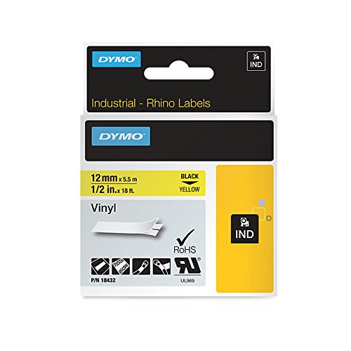 DYMO 12mm RHINO Coloured Vinyl, Caja, 34 mm, 87 mm, 1 pieza, 95 mm, 175 mm