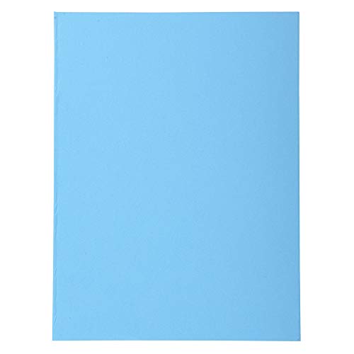 Exacompta 410010E - Lote de 100 Subcarpetas Forever® 250, Color Azul