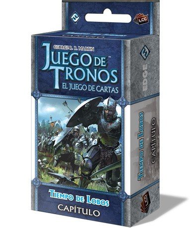 Fantasy Flight Games- Juego de Tronos LCG: Tiempo de Lobos - Español (EDGGOT111) , color/modelo surtido