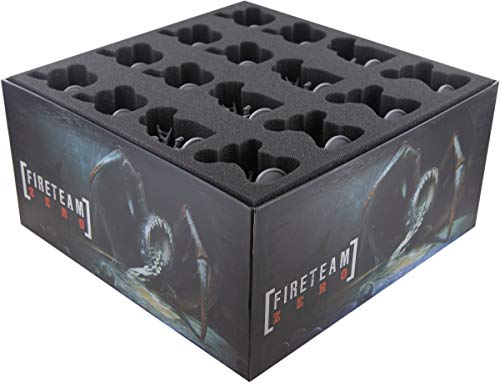 Feldherr Foam Tray Set Compatible with Fireteam Zero Board Game Box
