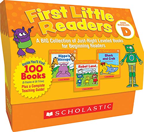 First Little Readers: Guided Reading Level D: A Big Collection of Just-Right Leveled Books for Beginning Readers [With 5 Copies of 20 Titles Plus a 32