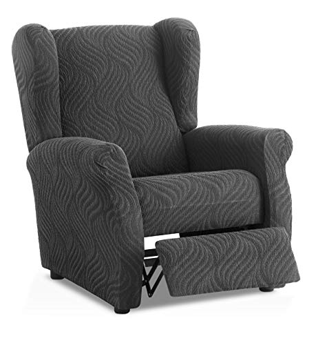 Funda de sillón Relax elástica Aitana - Color Gris - Tamaño estandar (Contáctanos para Mayor información)