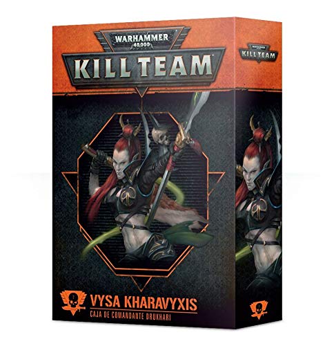 Games Workshop Kill Team: Vysa Kharavyxis Comandante Drukhari (Castellano)
