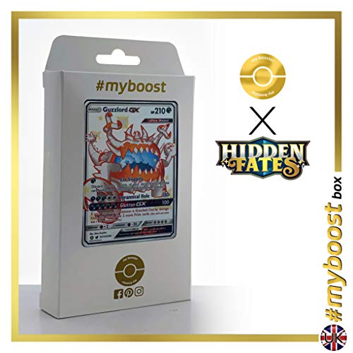 Guzzlord-GX (Engloutyran-GX) SV71/SV94 Chromatique - #myboost X Sun & Moon 11.5 Hidden Fates - Coffret de 10 Cartes Pokémon Aglaises
