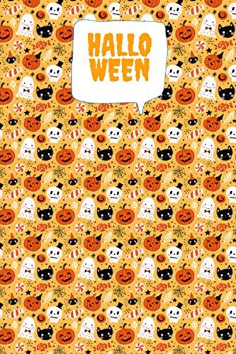 HALLOWEEN: CUTE NOTEBOOK FOR YOU | CELEBRATE YOUR HALLOWEEN | IT'S THE BEST GIFT IDEA FOR KIDS AND TEENS AND ALSO ADULTS | 6x9 IN | 120 LINED PAGES