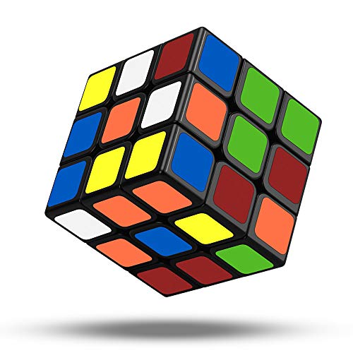 Jooheli Cubo de Velocidad, 3x3x3 Magic Cube 3D Puzzle Cube Juego de Entrenamiento Cerebral de Giro Suave y fácil de Girar niños niñas Adultos