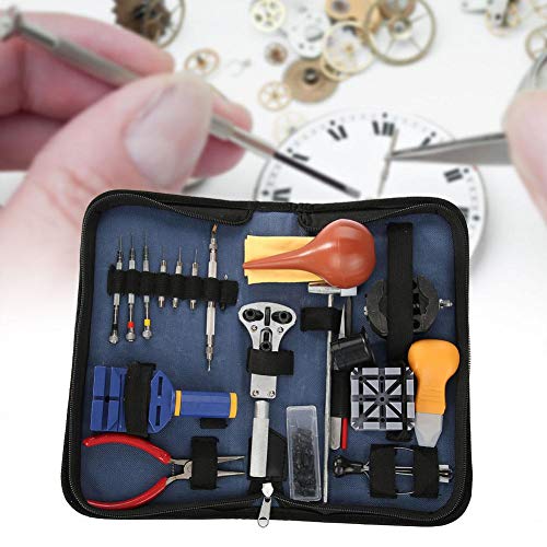 Kit de herramientas para reparación de relojes, Juego de herramientas para reparación de relojes