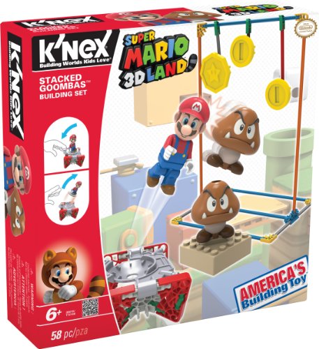 K'nex Juego de construcción para niños Mario Bros de 58 Piezas (38419)