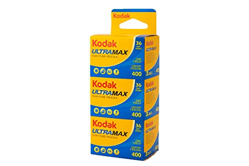 Kodak Ultra MAX 400 135/36 3 Pack pequeño película