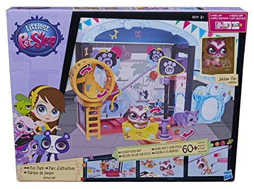 Littlest Pet Shop - El Parque de la diversión, casa de muñecas (Hasbro B0249EU4)