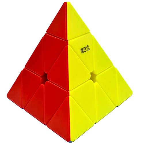 Maomaoyu QY Toys MS Pyraminx Stickerless 3x3 3x3x3 Piramide Triangolo Cubo Speed Cube Magic 3D Puzzle Cube Velocidad Cubo Niños Juguetes Educativos