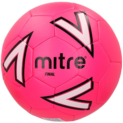 Mitre Final Balón de Fútbol de Recreación, Unisex, Rosado, 3
