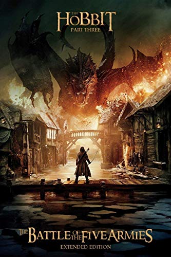 Mutuco 1000 Piezas De Puzzle para Adultos - Posters De Películas El Hobbit: La Batalla De Los Cinco Ejércitos - Puzzle De 1000 Piezas Puzzle para Adultos - Juguete Regalo para Niños Adultos