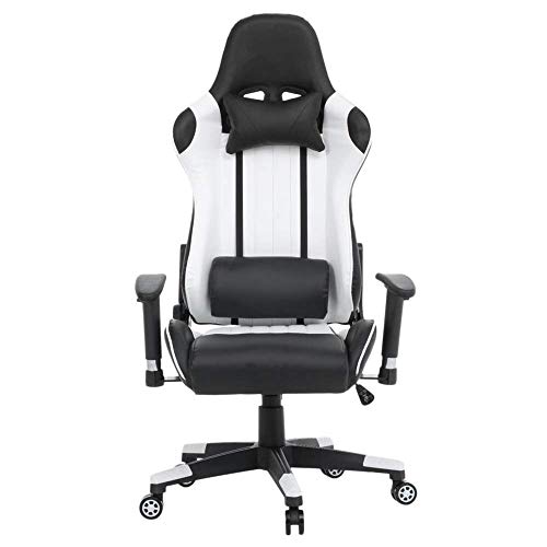 NBVCX Furniture Decoration Gaming Chair Adjustable High Back Racing Swivel Chair Office Chair Computer Chair Home Leisure Chair Ergonomic Leather High Chair (Color : Picture Color Size : 70X70X127CM)