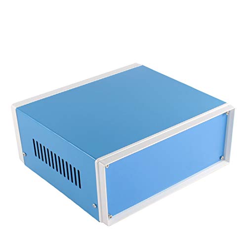 New Lon0167 Metal Blue Destacados Electronic Project Junction eficacia confiable Box 195 x 165 x 87 mm(id:578 73 84 db6)