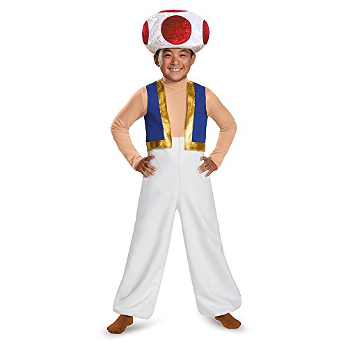 Nintendo Super Mario Bros DISK85143K Disfraz de sapo, M