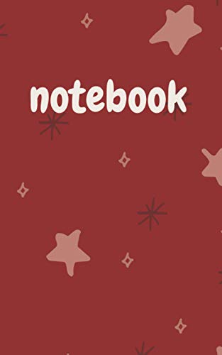 notebook: pocket notebook- journals Graph Memo Book - Pack of 3 unique red cover 5×8 with 48 pages every one ( 24 sheet) associated pattern