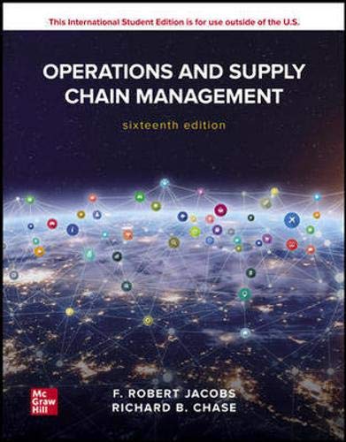 Operations and supply chain management (Scienze)