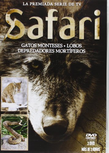 Pack Safari 2: Gatos Monteses + Lobos + Depredadores Mortíferos [DVD]