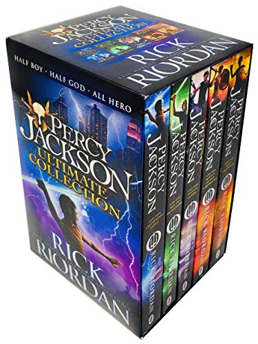 Percy Jackson Rick Riordan 5 Books Collection Pack Set(Percy Jackson and the ...