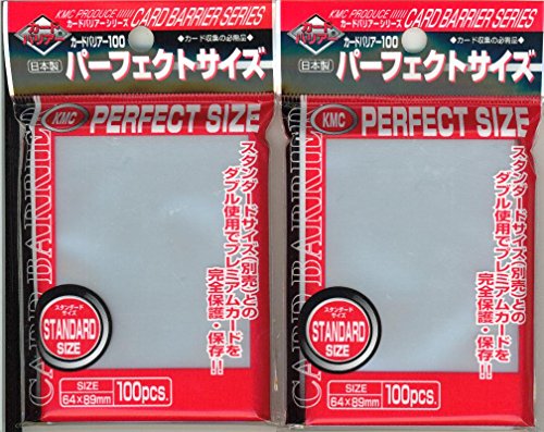 Perfect Fit Clear Card Sleeves 100ct. by KMC Sleeves