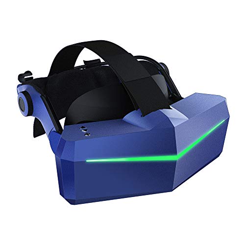 Pimax Vision 8K Plus VR Headset with 4K CLPL Displays, 200 Degrees FOV, Fast-Switched Gaming RGB Pixel Matrix Panels for PC VR Steam Games Videos, USB-Powered, Modular Audio Strap