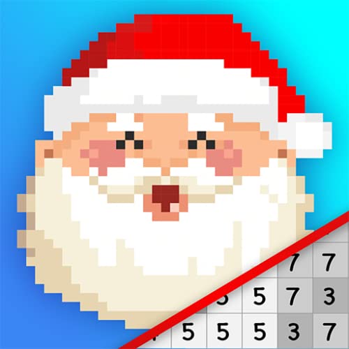 Pixel Christmas, libro para colorear por números
