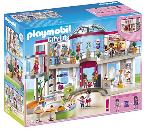 Playmobil Centro Comercial - City Life Centro Comercial, Playsets de Figuras de jugete (Playmobil 5485)