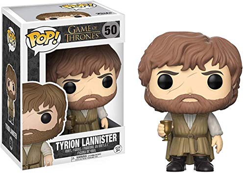 Pop Movies: Juego de Tronos - Jon Snow Ghost Tyrion Lannister Bran k Lord Varys Yara Gray Joy Children of the Forest Gendry Figura de vinilo multicolor TYRION LANNISTER