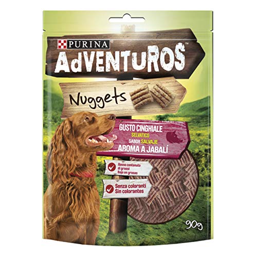 Purina Adventuros Nuggets golosinas y chuches para perros 6 x 90 g