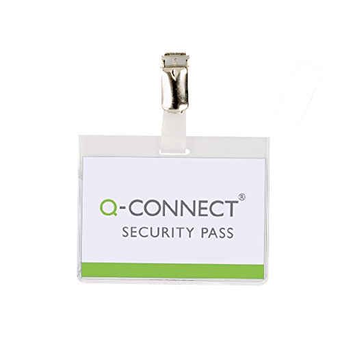 Q-Connect Identificador Con Pinza KF01562 60X90 Mm -Cerrada