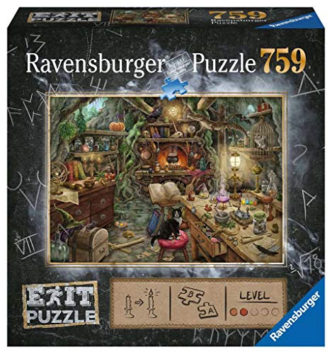 Ravensburger- Hexenküche 759 Teile Exit Puzzle Puzle, Multicolor (19952)