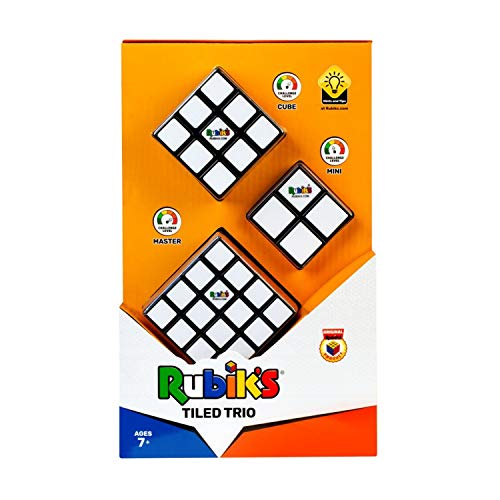 Rubik's Tiled Trio Set de Tres Cubos de Rubik 4x4 3x3 y 2x2