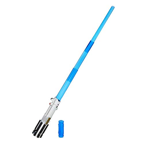 Sable de luz electrónico de Darth Vader con detección de gravedad de Star Wars:New Hope,sable de luz con sensor de gravedad de Star Wars,Sable de luz retráctil de Star Wars con sonido brillante (azul)