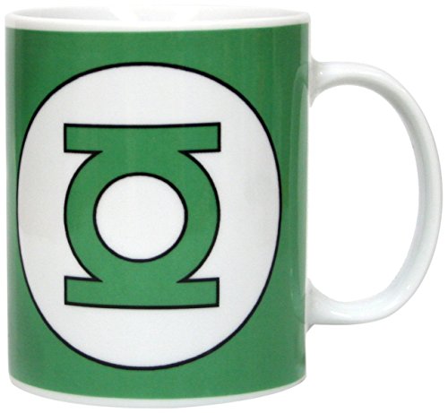 SD Toys SDTWRN02993 - Taza de cerámica, logo Green Lantern, DC Comics Taza Cerámica, Centimeters