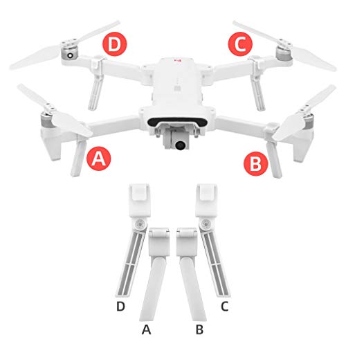 Soporte para Drones 4X, Chshe ™, Accesorios para Drones Tren De Aterrizaje Con Amortiguador TríPode De ElevacióN Extendido para Dron Xiaomi Fimi X8 Se(B)