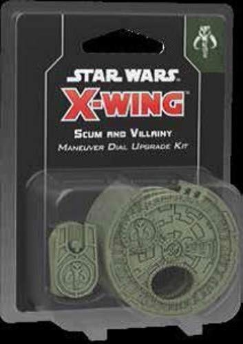 Star Wars FFGSWZ11 X-Wing: Scum and Villainy Maneuver Dial Kit de Mejora, Multicolor