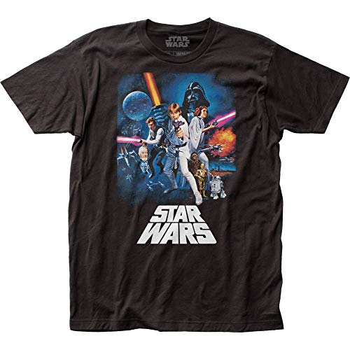 Star Wars New Hope - Camiseta ajustada - negro - Medium