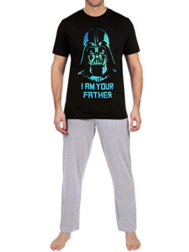 Star Wars Pijama para Hombre La Guerra de Las Galaxias Darth Vader Multicolor Size X-Large
