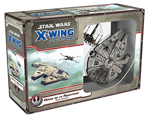 Star Wars X-Wing - Héroes de la Resistencia, Asmodee - Juego de Mesa - Juego de Figuras