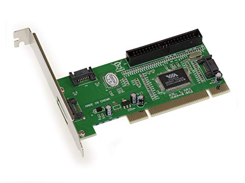Tarjeta controlador PCI (3 puertos SATA, 1 puerto IDE, RAID 0, RAID 1, RAID 0+1, JBOD)